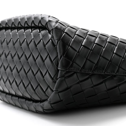 Bottega Veneta Calfskin Intrecciato Picnic Black 10 of 11
