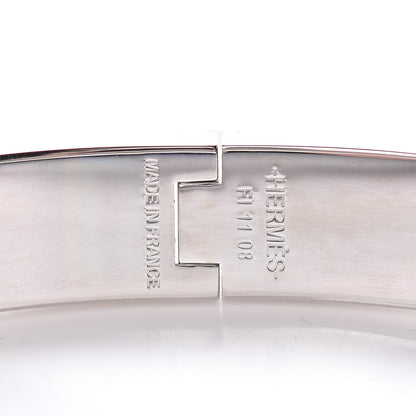 Hermes Brushed Paladium Jet Bracelet T5 4 of 6