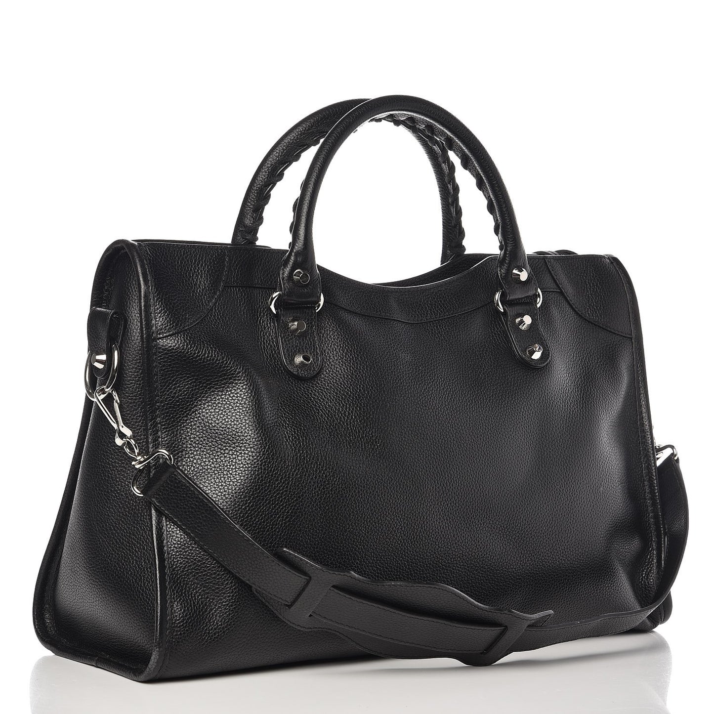 Vibrato Calfskin Classic Silver Hardware City Black