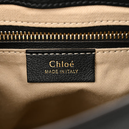 Chloe Suede Calfskin Small Faye Backpack Black 6 of 11