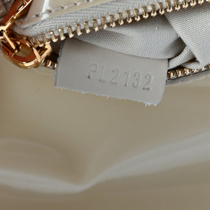 Louis Vuitton Patent Sobe Clutch Blanc Corail 7 of 7