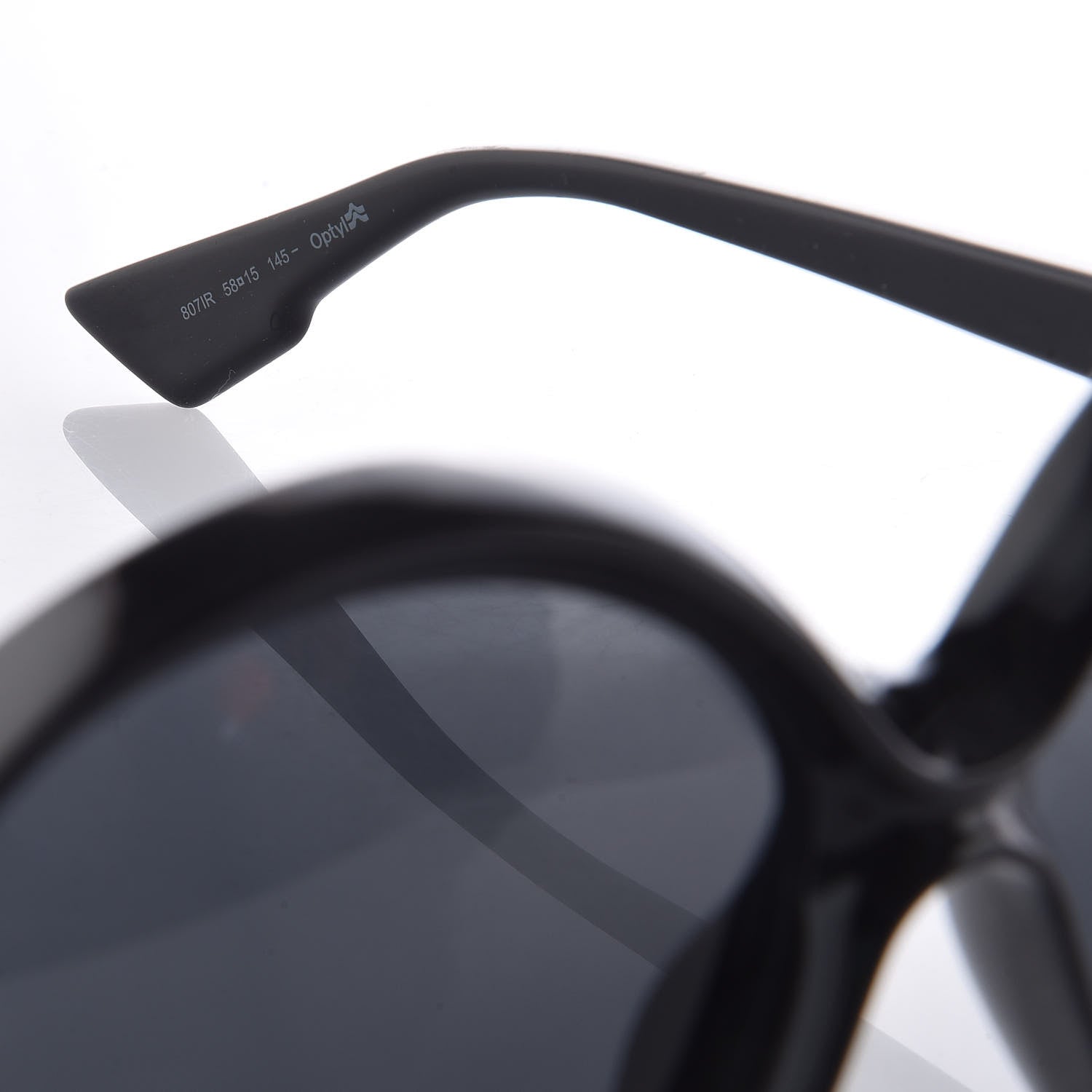 Christian Dior Acetate Bianca Sunglasses Black 5 of 7