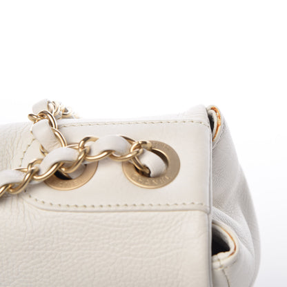 Chanel Calfskin Metal Mosaic Flap White 10 of 15