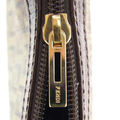 Fendi Zucchino Cosmetic Case Tobacco 6 of 9
