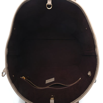 Louis Vuitton Empreinte Monogram Giant Neverfull MM Tourterelle 5 of 9