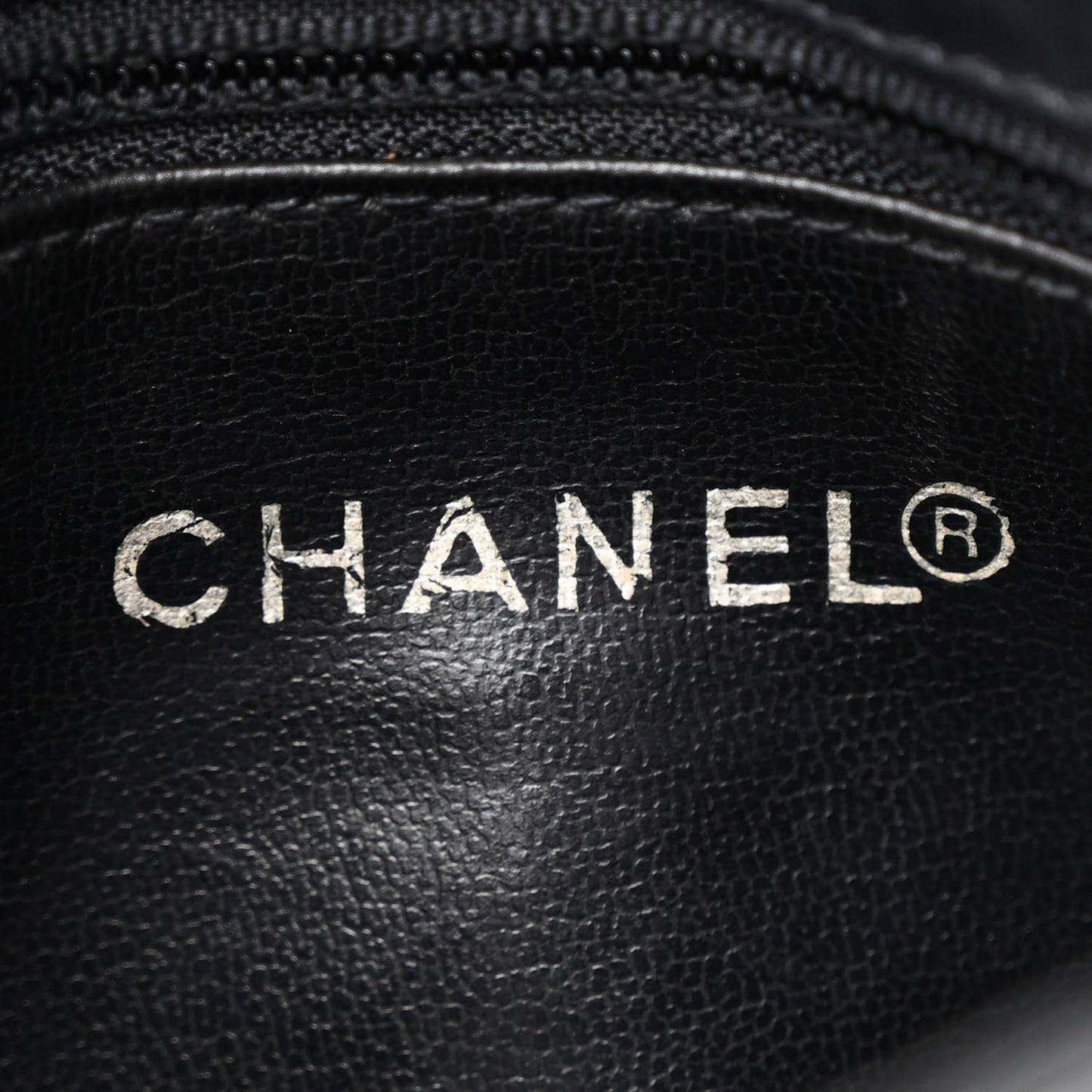 Calfskin Quilted Flap Waist Belt Bag Black