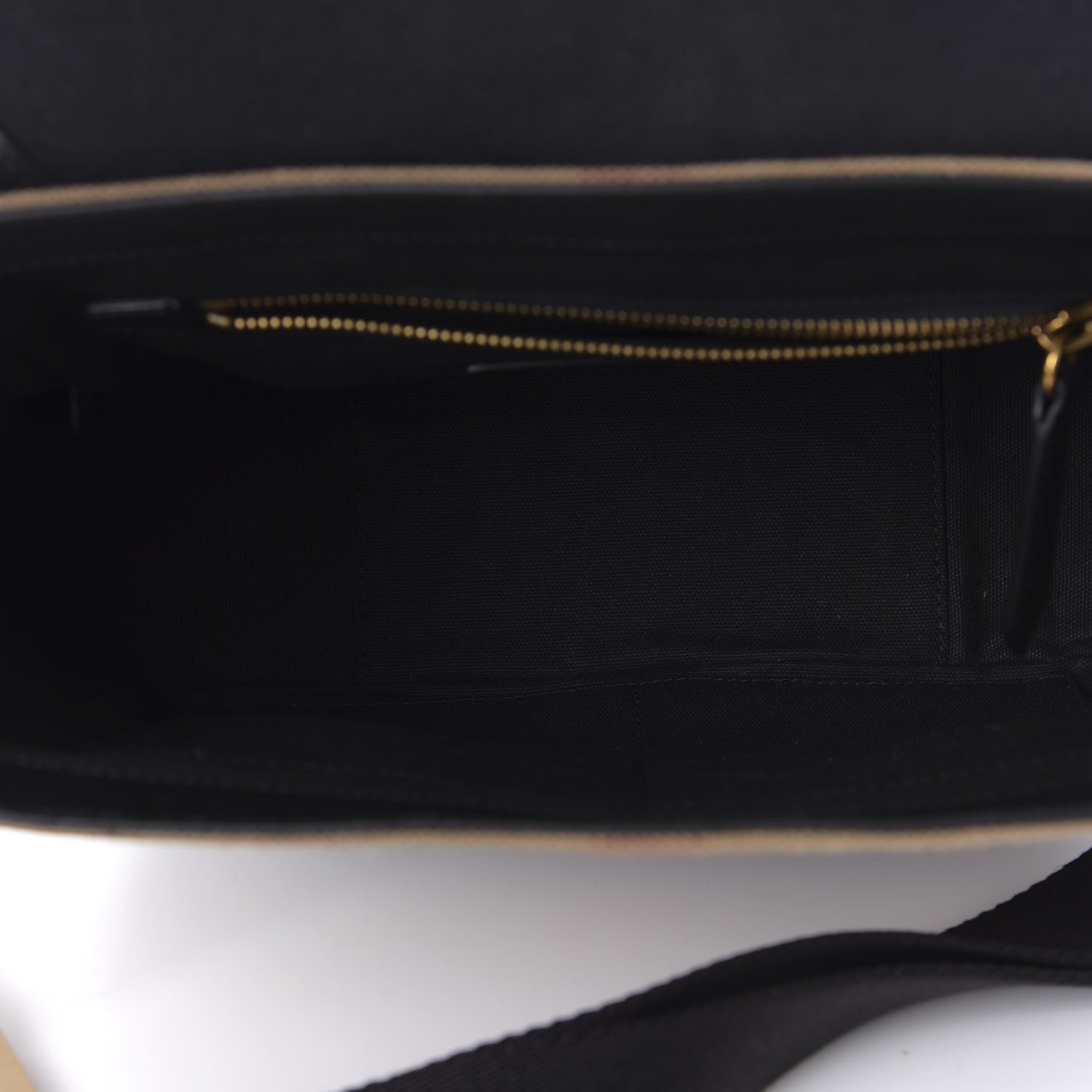 Burberry Canvas Mega Check Large Baildon Messenger Bag Black 5 of 11