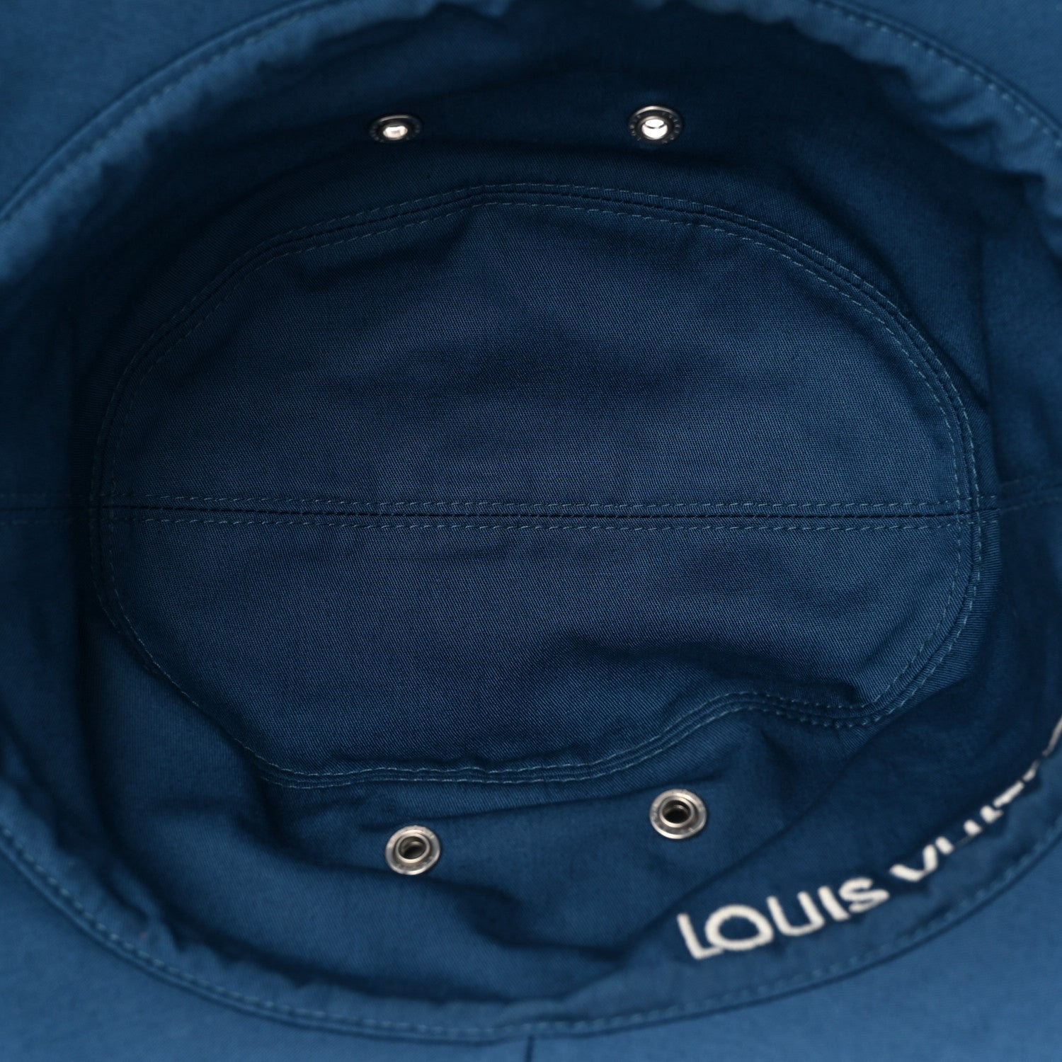Louis Vuitton Monogram Denim Transformable Bob Bucket Hat 58 Blue 12 of 15