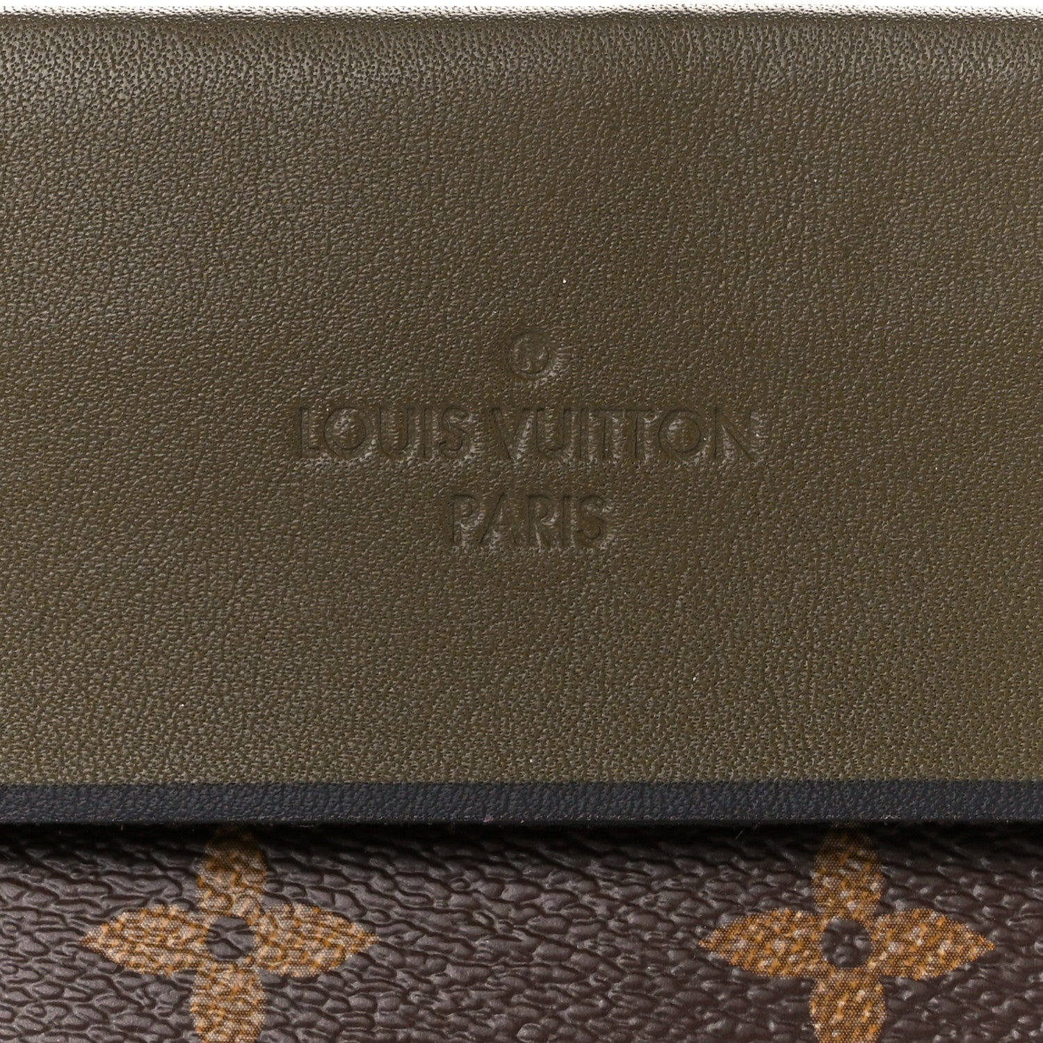 Louis Vuitton Monogram Tuileries Pochette Kaki 8 of 10