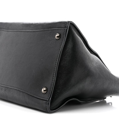 Prada Glace Calf Twin Pocket Tote Black 16 of 25