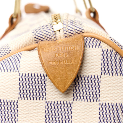 Louis Vuitton Damier Azur Speedy 30 7 of 14