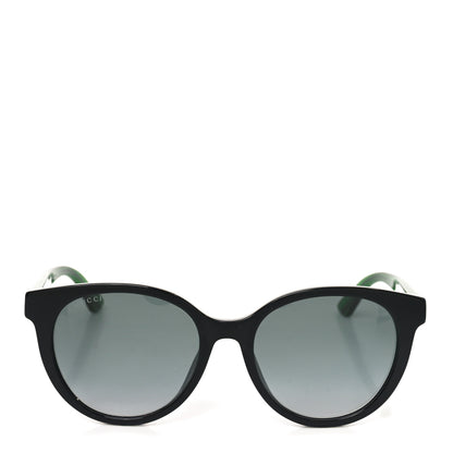 Gucci Acetate Round Web Sunglasses GG0702SKN Black 2 of 7