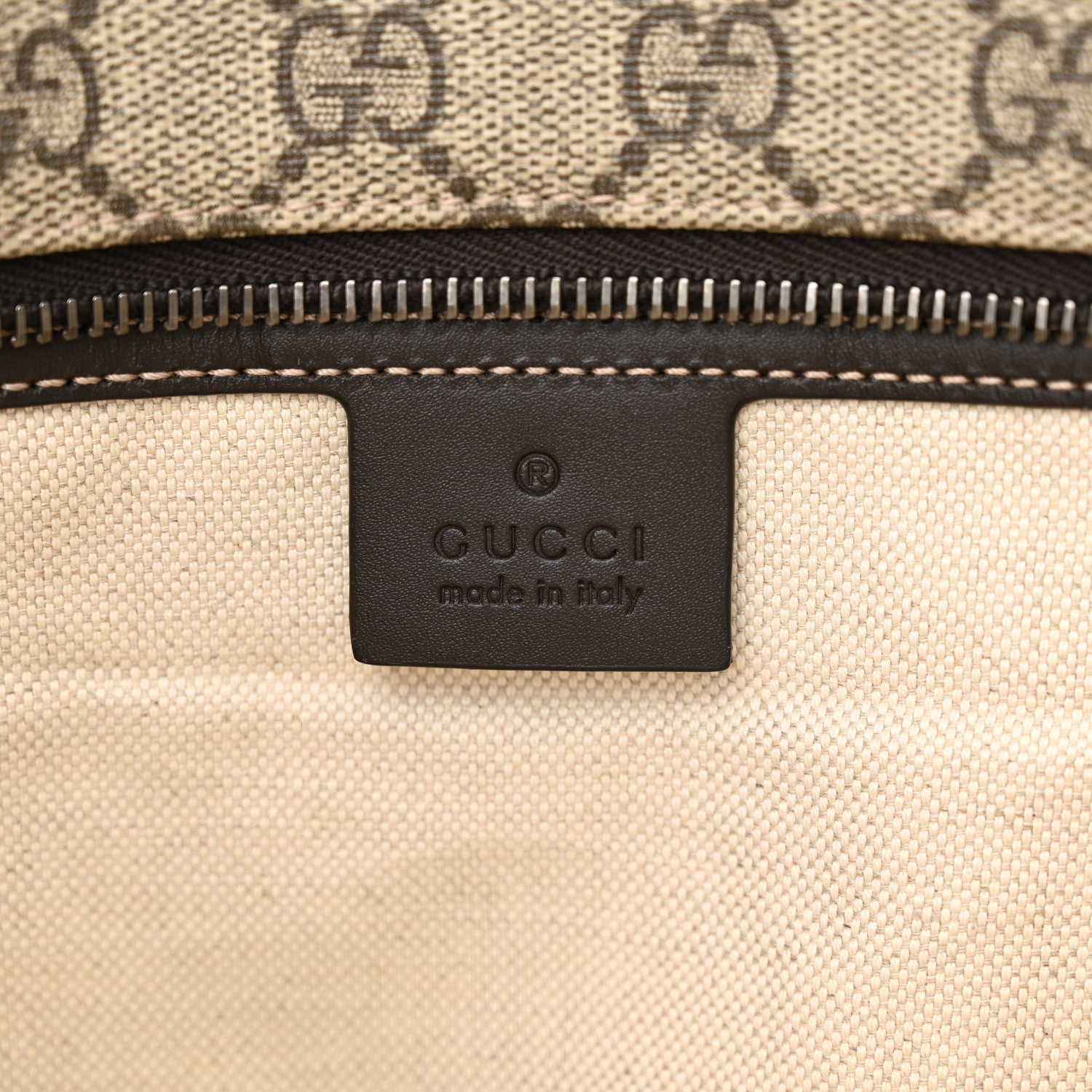 Gucci GG Supreme Monogram Small Joy Tote Dark Brown 6 of 11