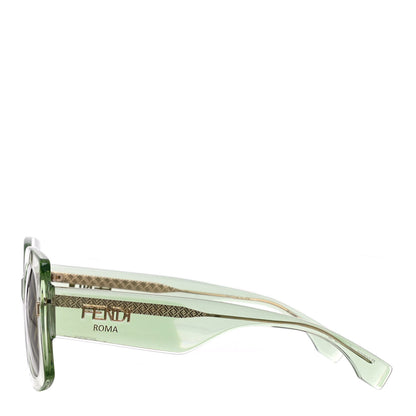 Fendi Acetate FF Sunglasses FF 0436/G/S Green 3 of 8