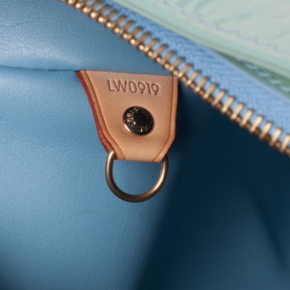 Louis Vuitton Vernis Houston Baby Blue 7 of 9