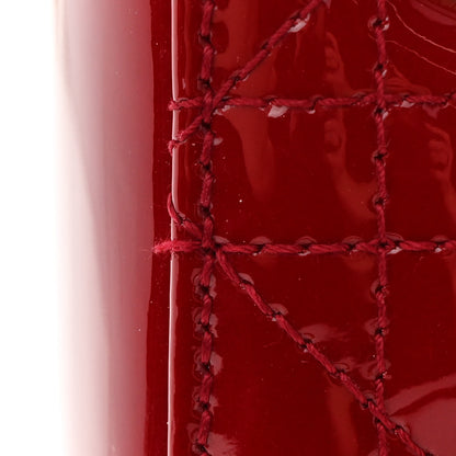 Christian Dior Patent Cannage Mini Lady Dior Red 11 of 14