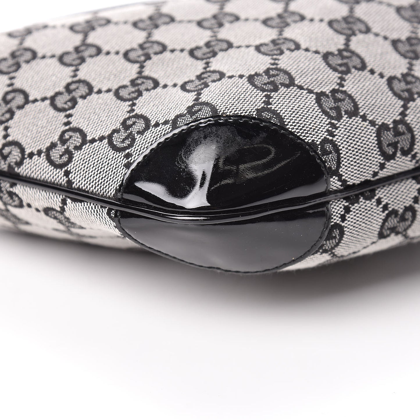 Monogram Hobo Black