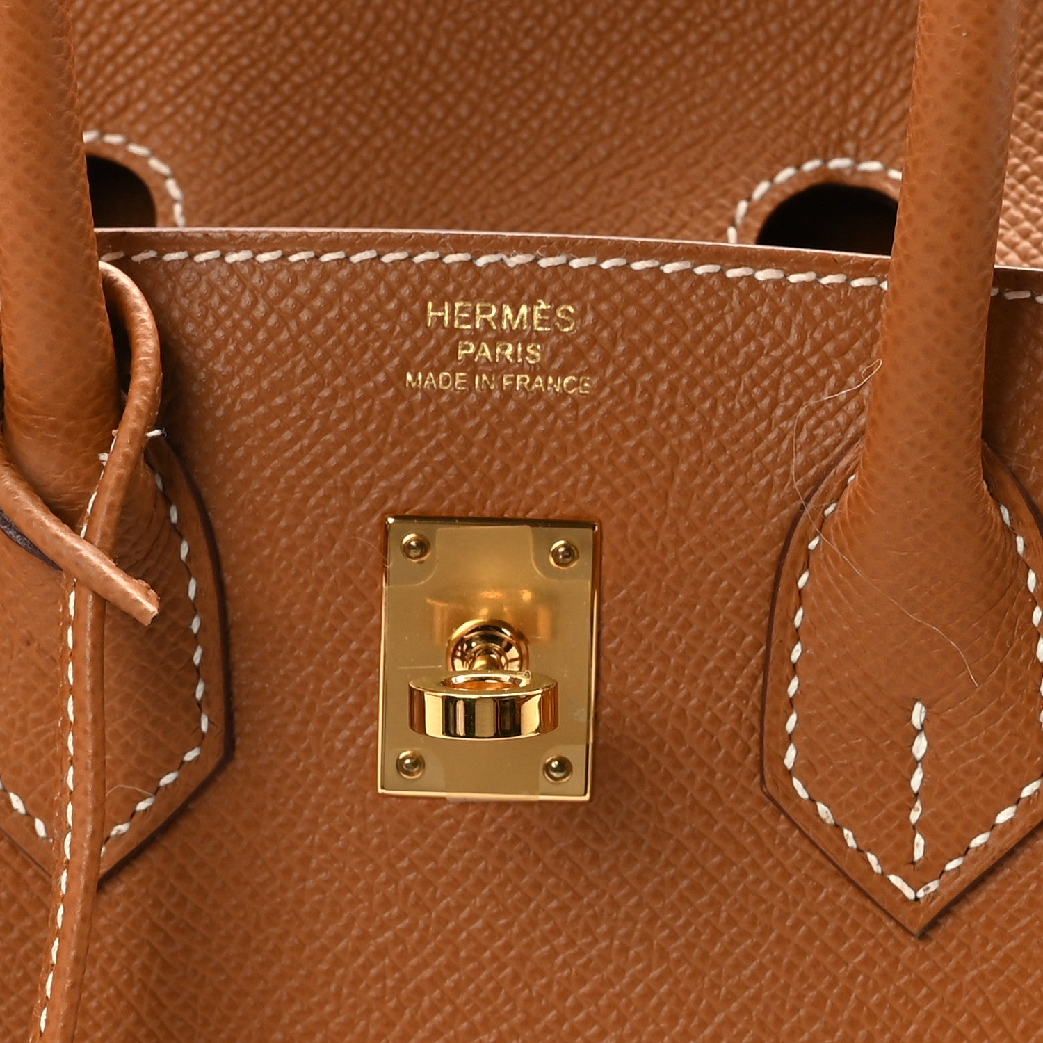 Hermes Epsom Birkin Sellier 25 Gold 6 of 10