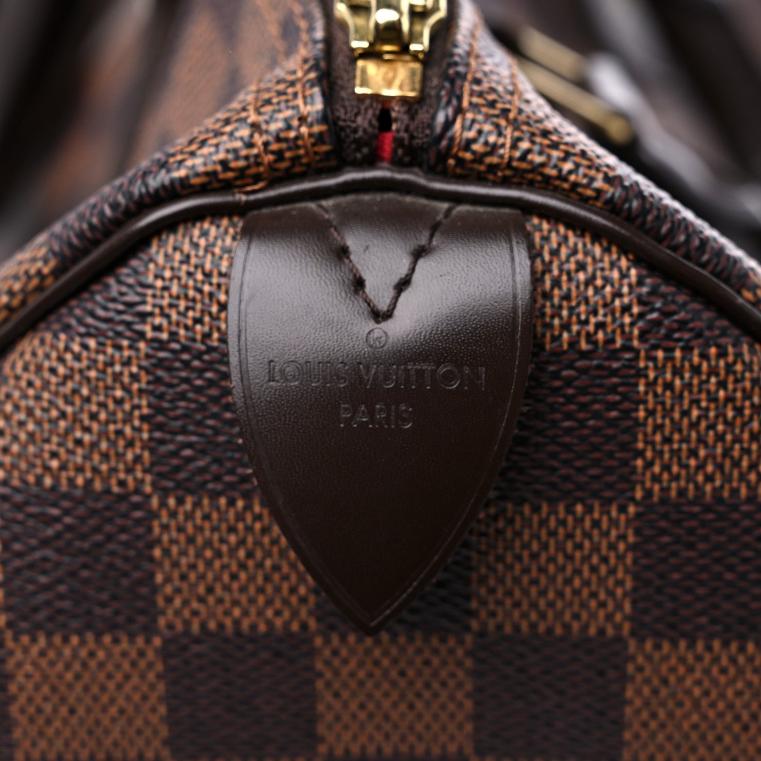 Louis Vuitton Damier Ebene Speedy 30 6 of 14