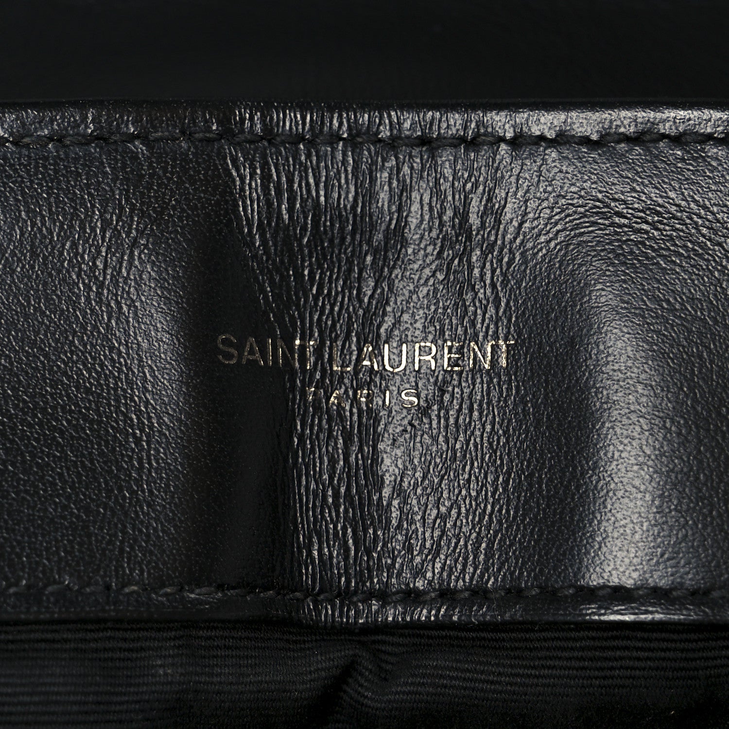 Saint Laurent Calfskin Y Quilted Monogram Monochrome Medium Loulou Chain Satchel Black 7 of 11