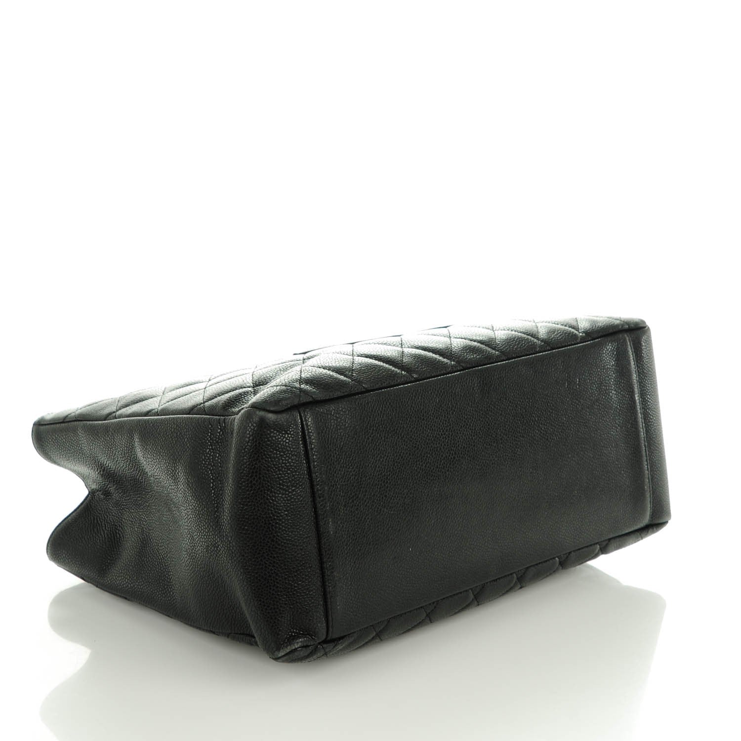 Chanel Caviar Quilted Grand Shopping Tote GST Black 4 of 7