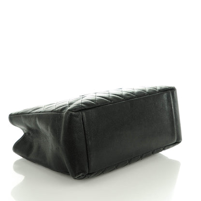 Chanel Caviar Quilted Grand Shopping Tote GST Black 4 of 7