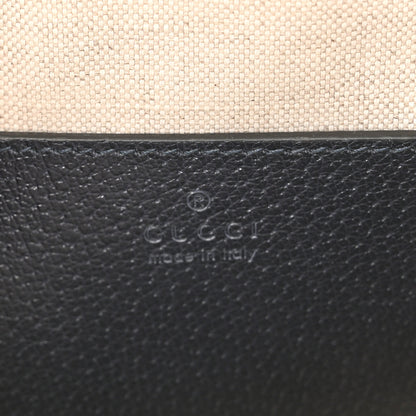 Gucci GG Supreme Monogram Textured Dollar Calfskin Web Small Ophidia Dome Shoulder Bag Beige Blue 6 of 9