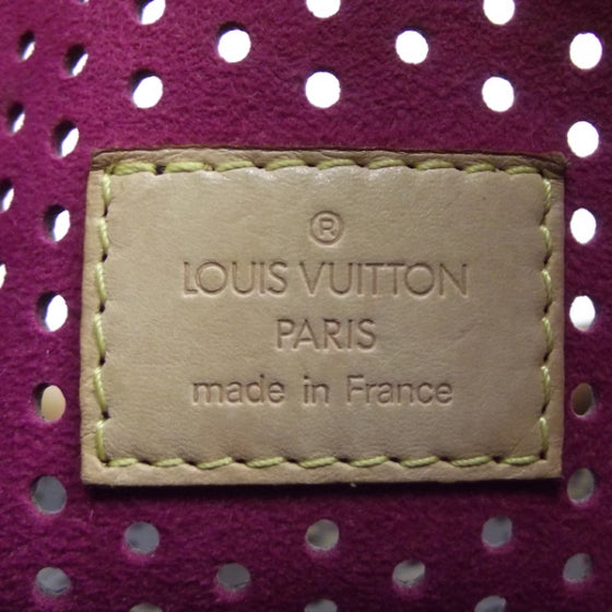 Monogram Perforated Speedy 30 Fuchsia