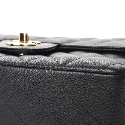 Chanel Caviar Quilted Mini Rectangular Flap Black 8 of 10