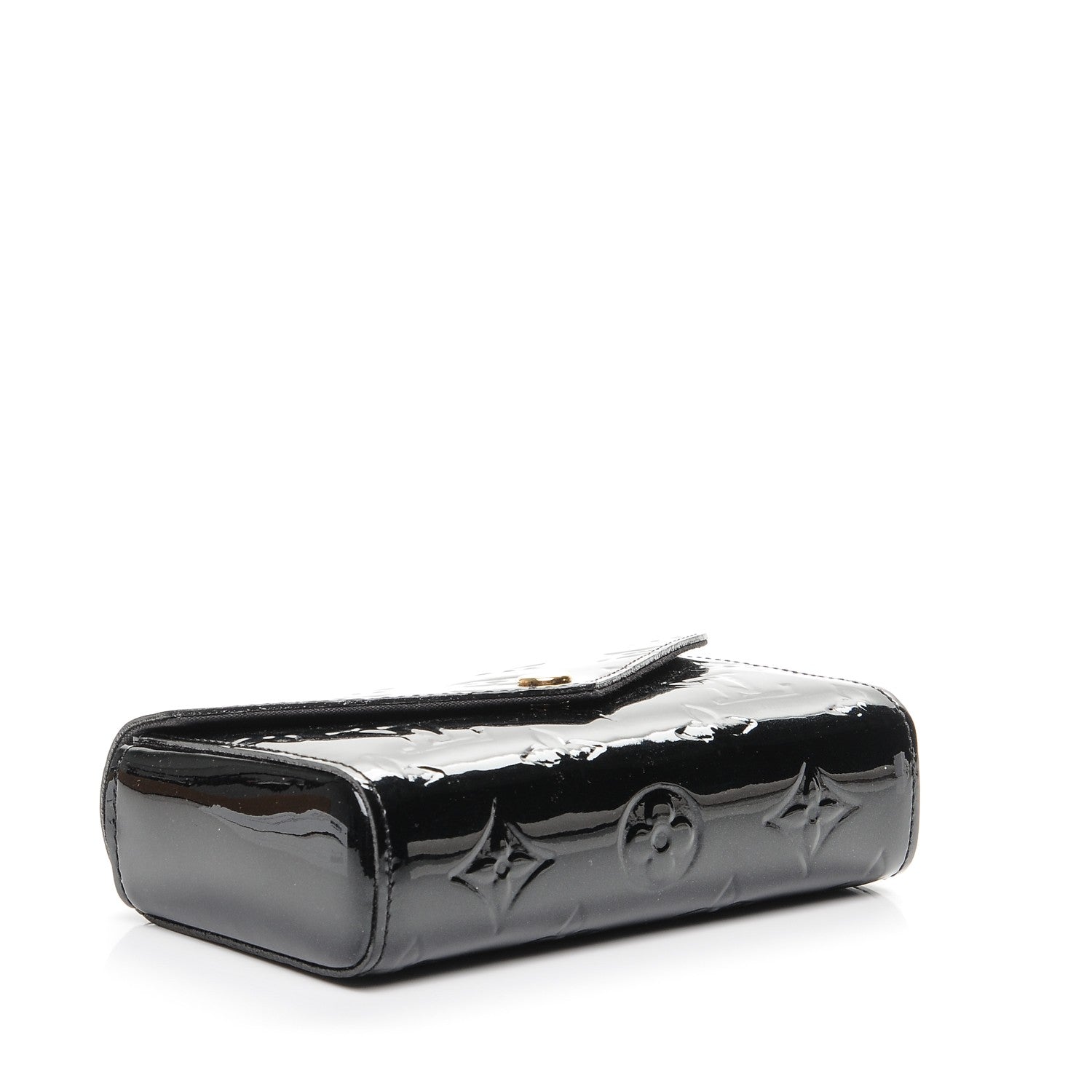 Louis Vuitton Vernis Lucie Pouch Noir Magnetique 4 of 6