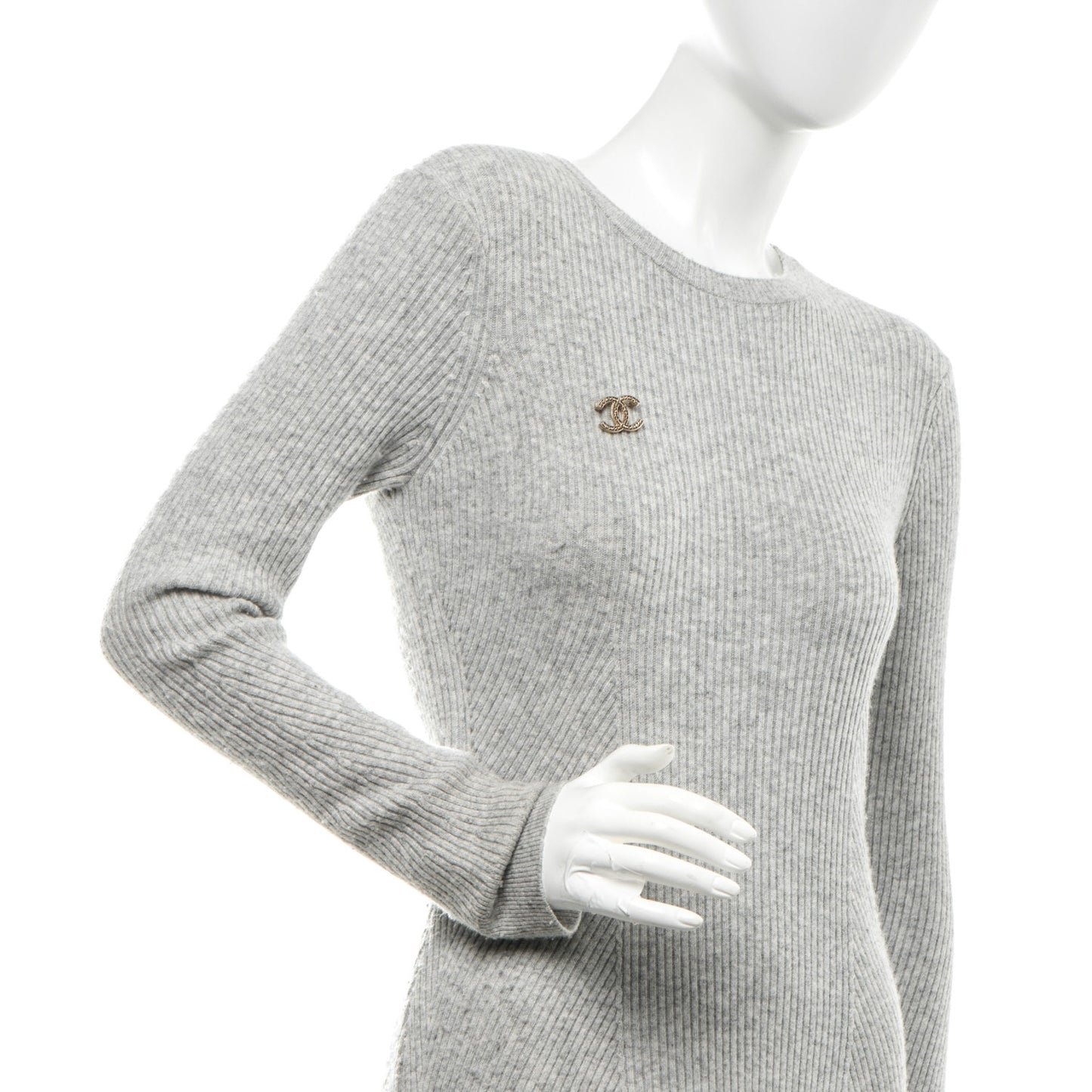 CC Small Brooch Light Gold