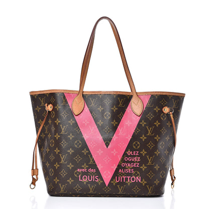 Louis Vuitton Monogram V Neverfull MM Grenade 4 of 29