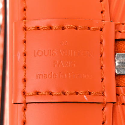 Louis Vuitton Epi Jacquard Alma BB Orange 6 of 10