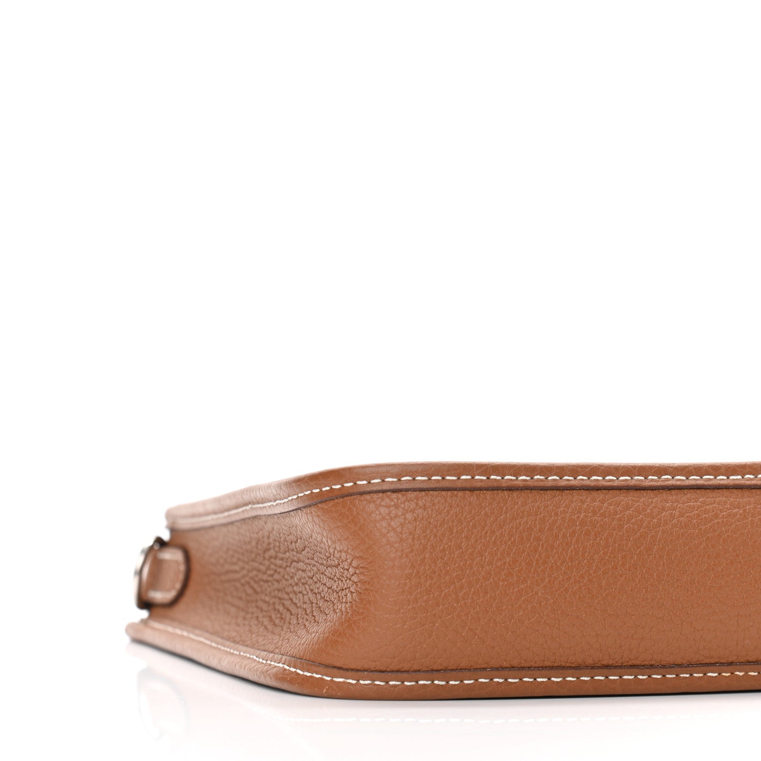Hermes Taurillon Clemence Allegro Evelyne TPM Gold Cornaline White 10 of 12