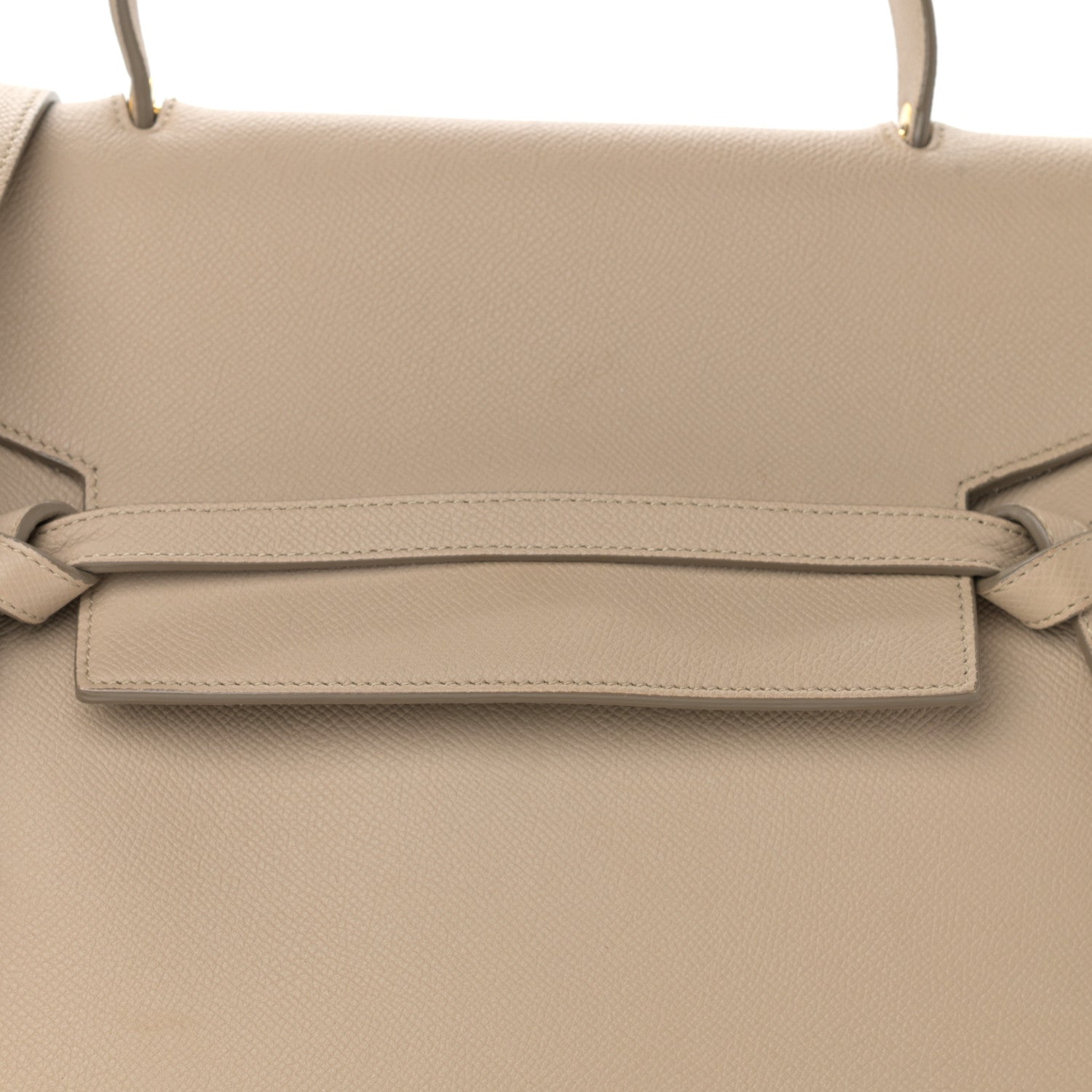 Celine Grained Calfskin Mini Belt Bag Light Taupe 9 of 14