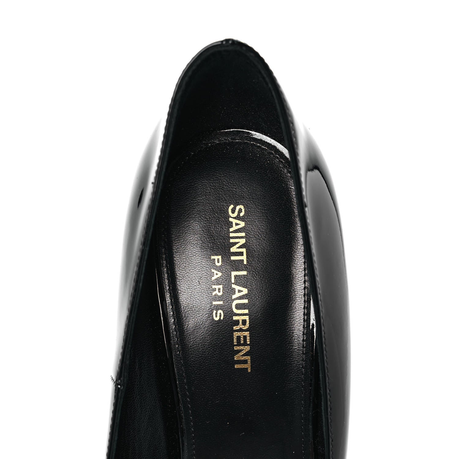 Saint Laurent Patent Opyum 110 Pumps 41.5 Black 7 of 9