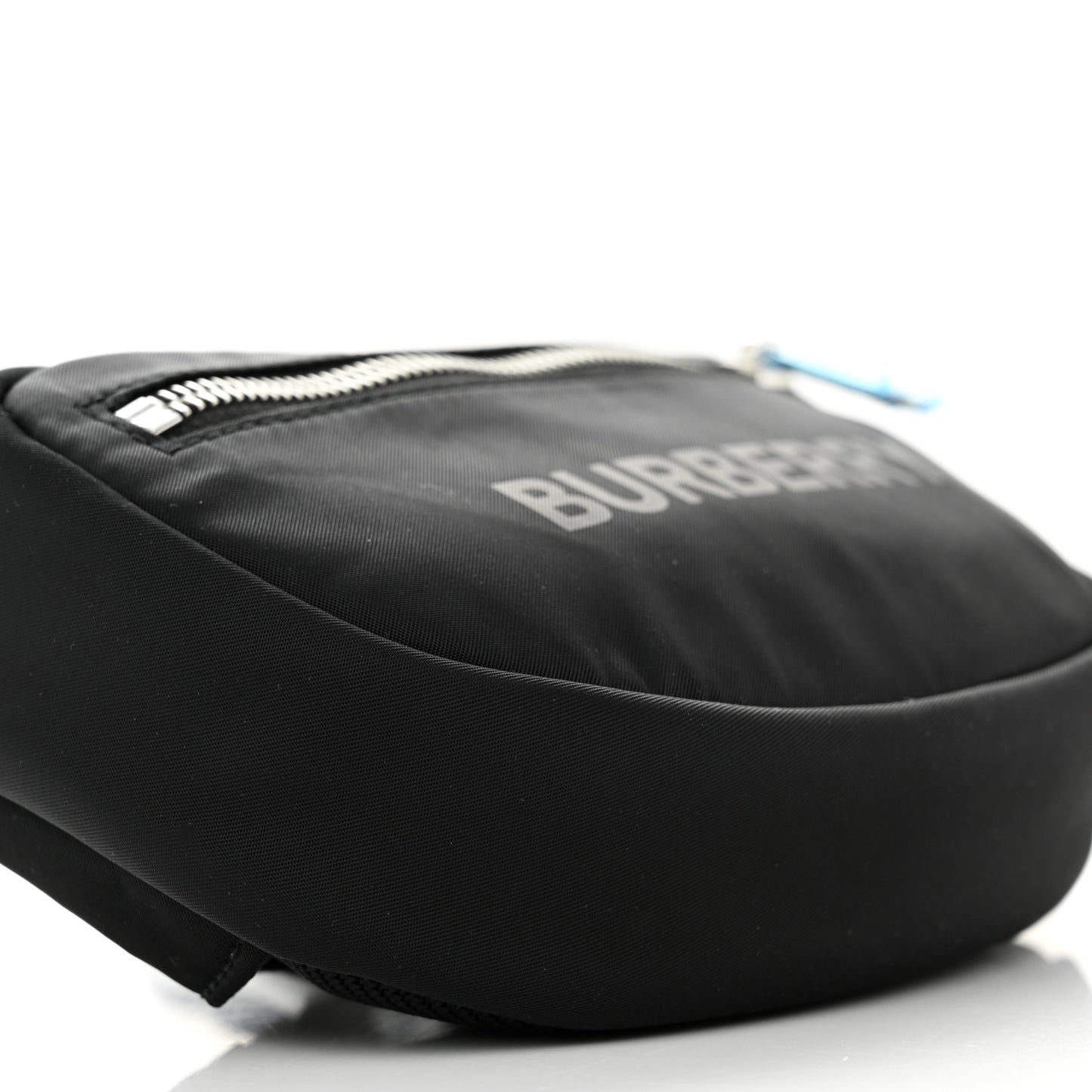 Econyl Logo Print Small Cannon Bum Bag Black