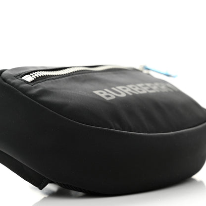 Burberry Econyl Logo Print Small Cannon Bum Bag Black 9 of 10