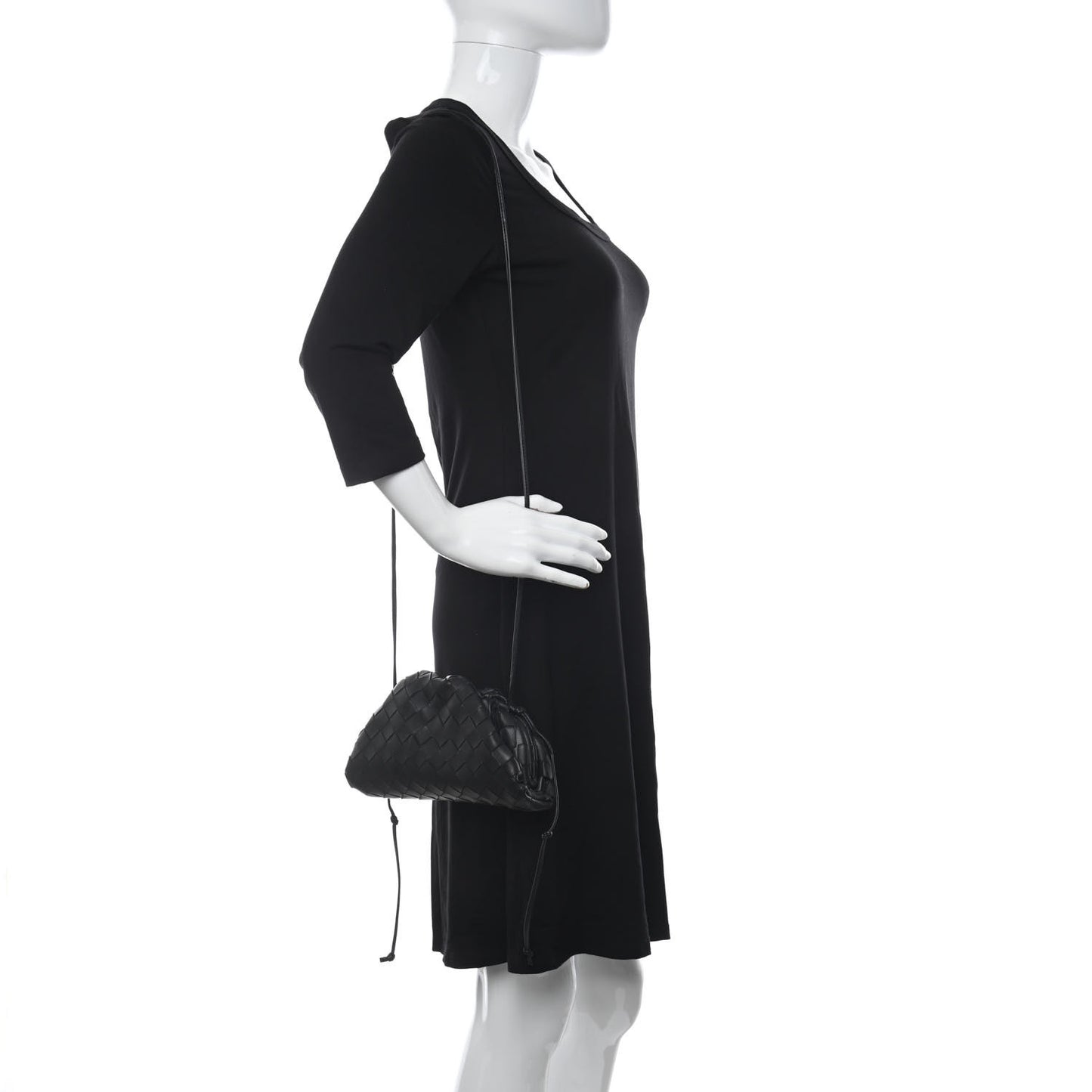 Nappa Intrecciato The Mini Pouch Black