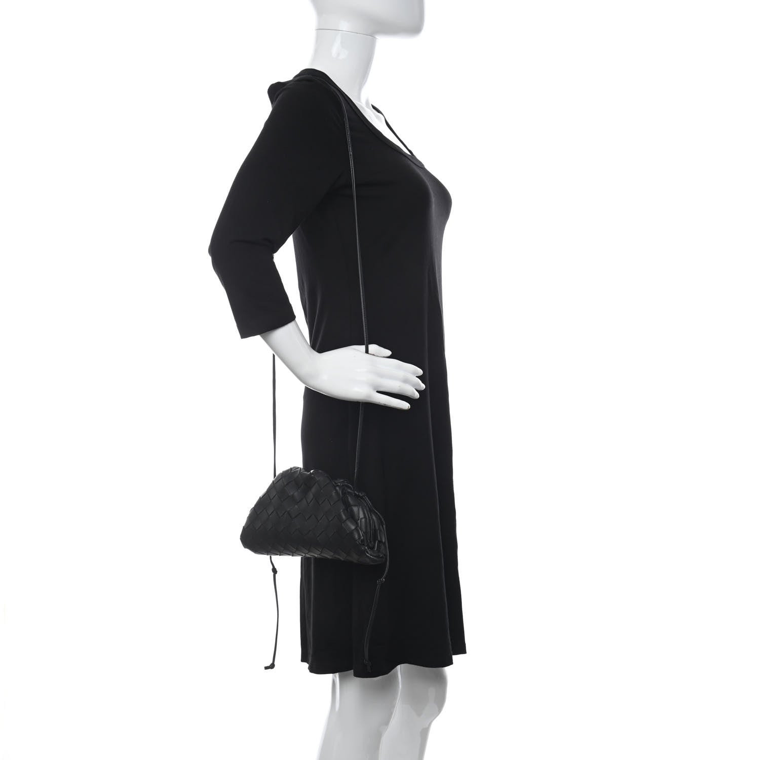 Bottega Veneta Nappa Intrecciato The Mini Pouch Black 2 of 6