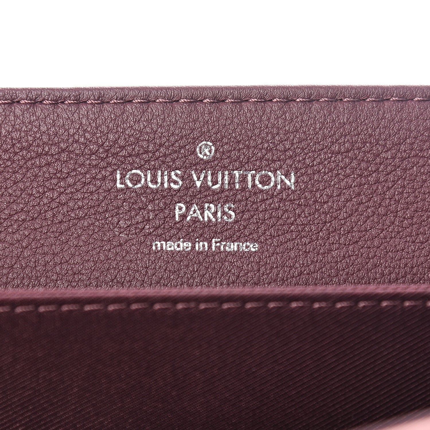 Louis Vuitton Soft Calfskin Lockme II Top Handle Prune 6 of 9