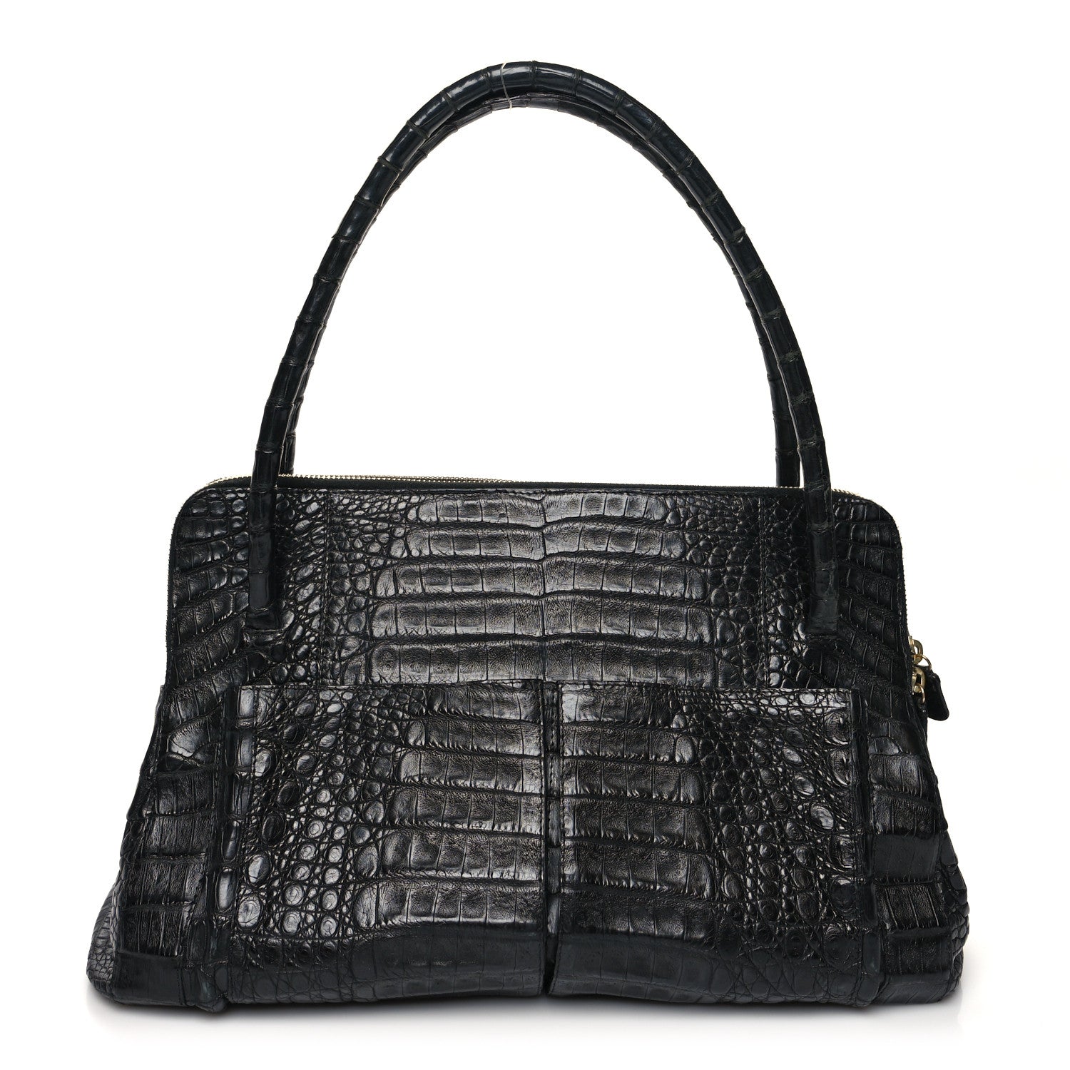 Nancy Gonzalez Crocodile Large Linda Tote Tote Black 1 of 18