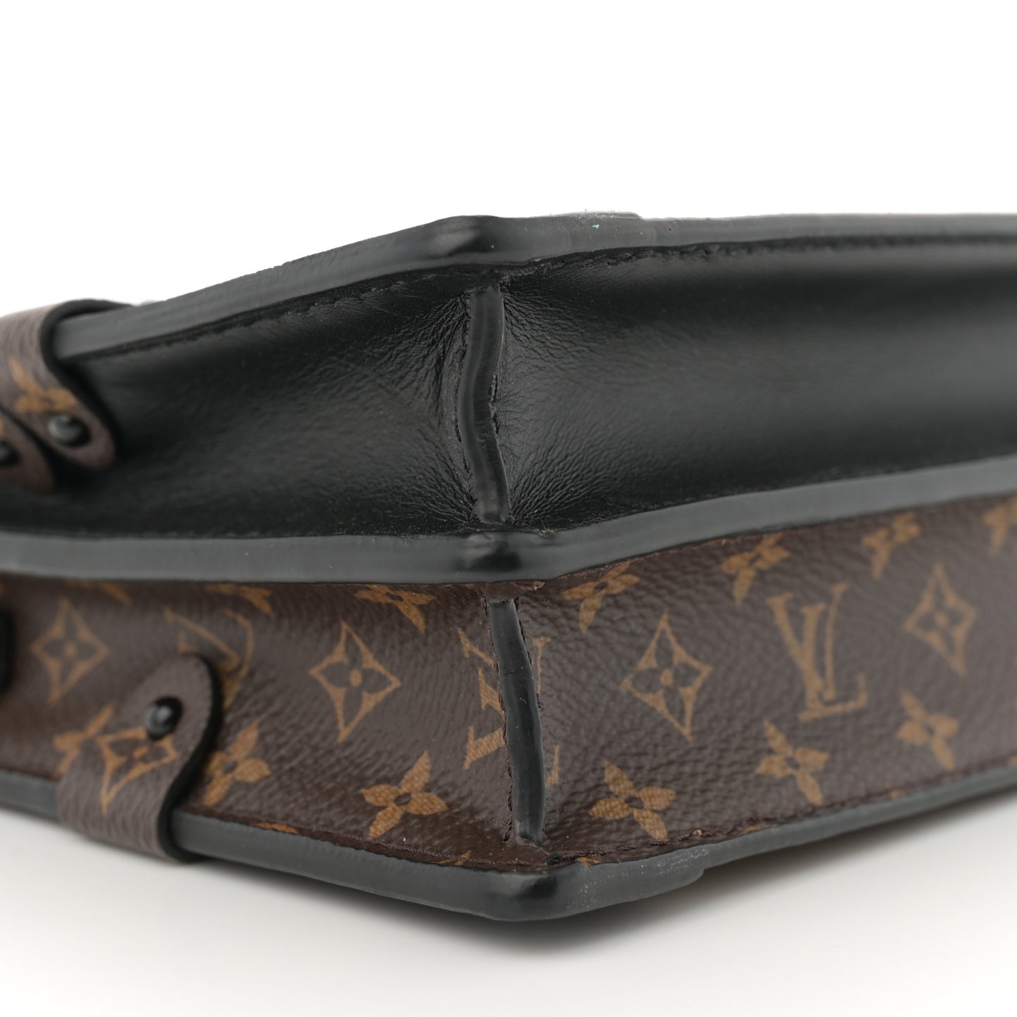 Reverse Monogram Trunk Clutch