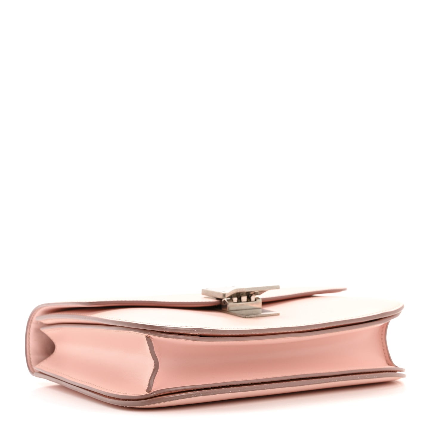 Smooth Calfskin Medium Classic Box Flap Bag Pink