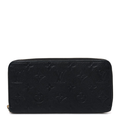 Louis Vuitton Empreinte Zippy Wallet Black 1 of 7