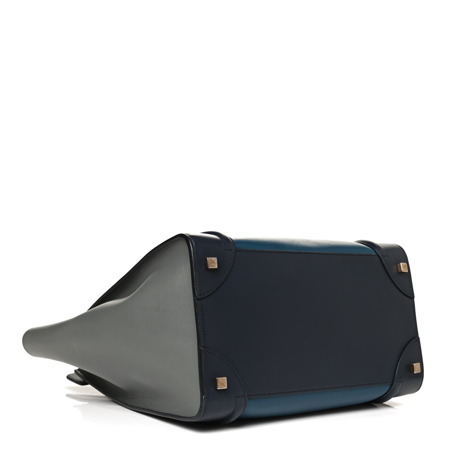 Celine Smooth Calfskin Tri-Color Mini Luggage 4 of 12