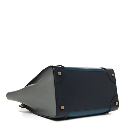 Celine Smooth Calfskin Tri-Color Mini Luggage 4 of 12
