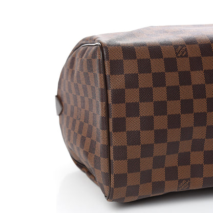 Louis Vuitton Damier Ebene Speedy 35 7 of 9