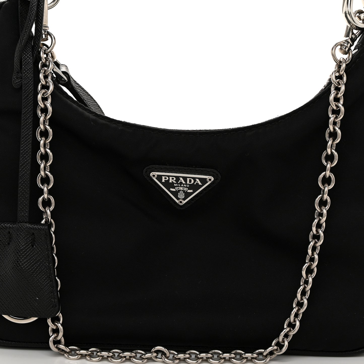 Nylon Re-Edition 2005 Shoulder Bag Black