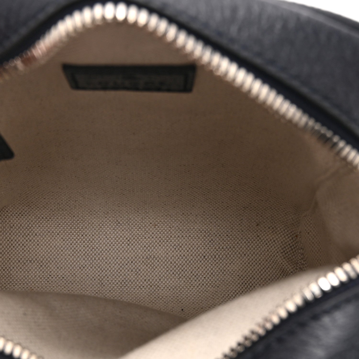 Gucci GG Supreme Monogram Textured Calfskin Web Mini Ophidia Messenger Beige Blue 5 of 10